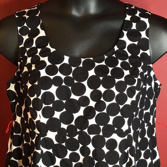 MOTHERHOOD MATERNITY POLKA DOT DRESS SIZE L - Picture 2 of 4